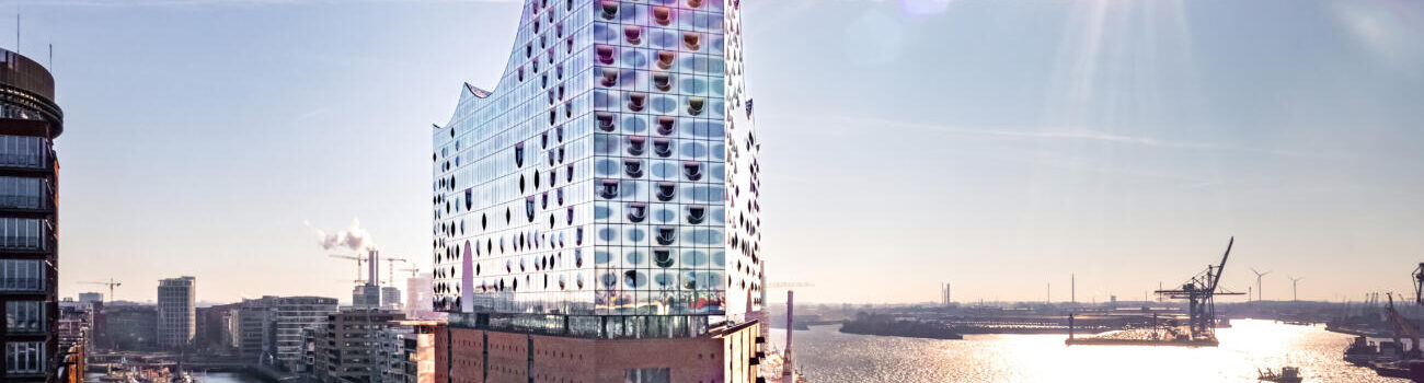 die Elbphilharmonie in Hamburg